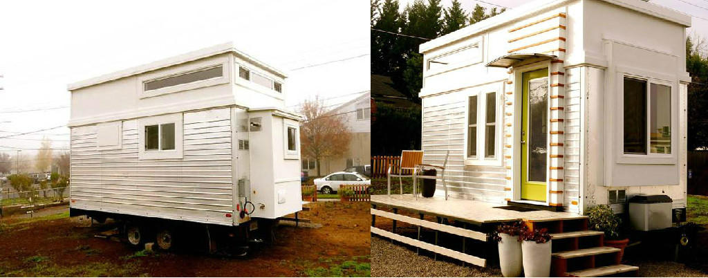 Oregon Man Makes Tiny Home From Trailer, Sells It On ...