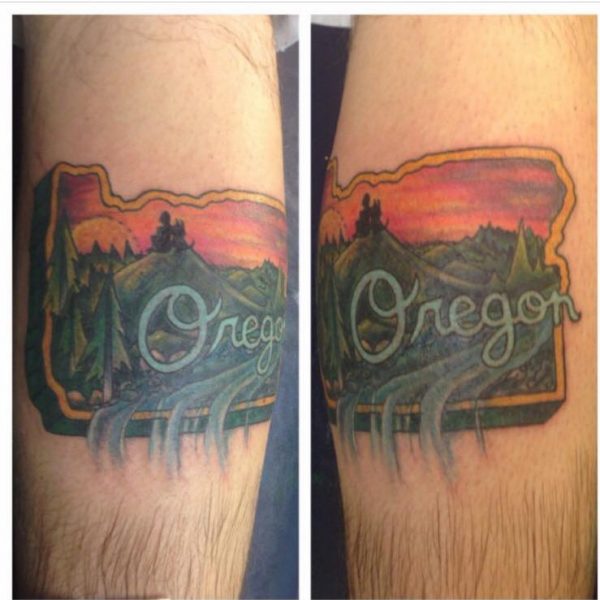 Oregon Pride Here's 69 Oregon Tattoos You Should See