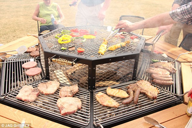 bbq picnic bench