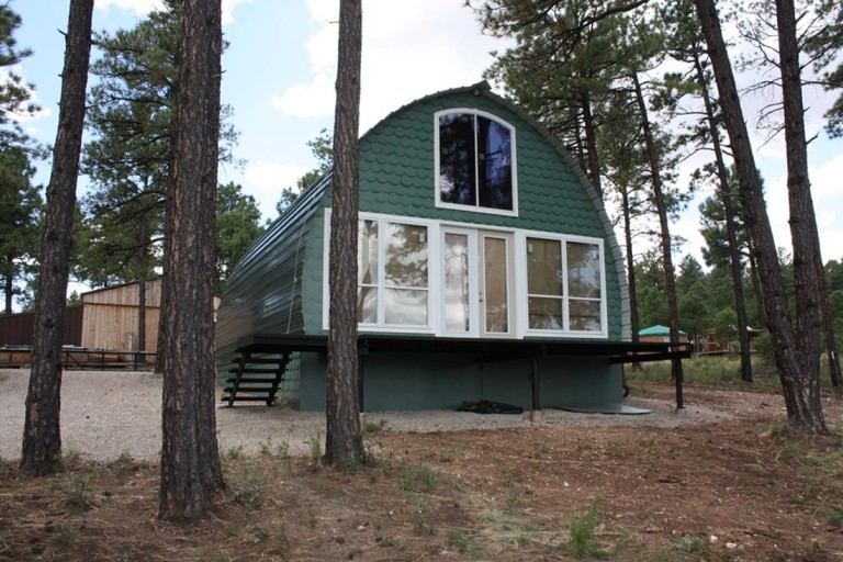 Arched Cabins Will Deliver You a Warm Home For Under $5000