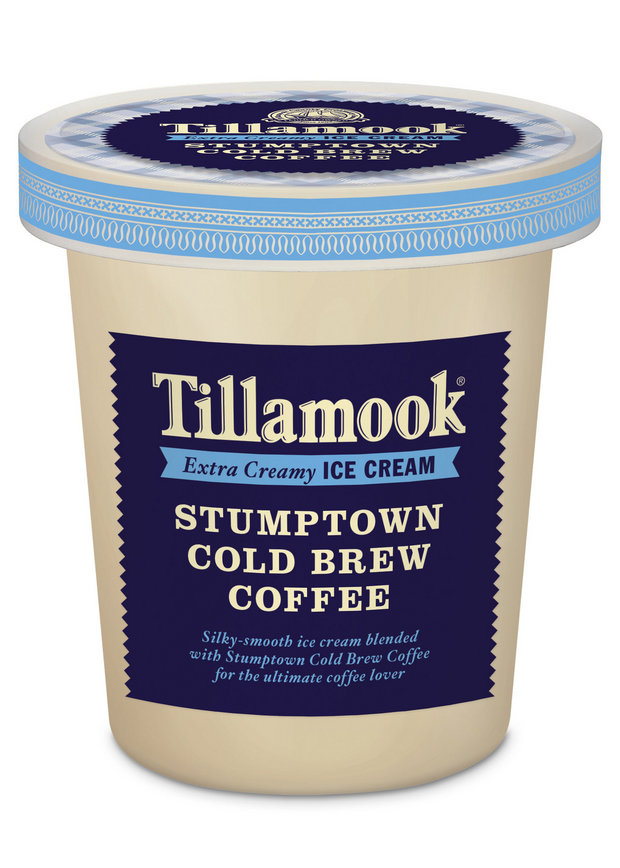 Tillamook's Stumptown Cold Brew ice cream is made with just six ingredients, according to its website: cream, skim milk, sugar, coffee, locust bean gum and guar gum. (Courtesy Tillamook)