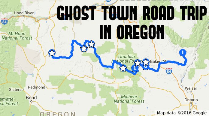 oregon ghost towns