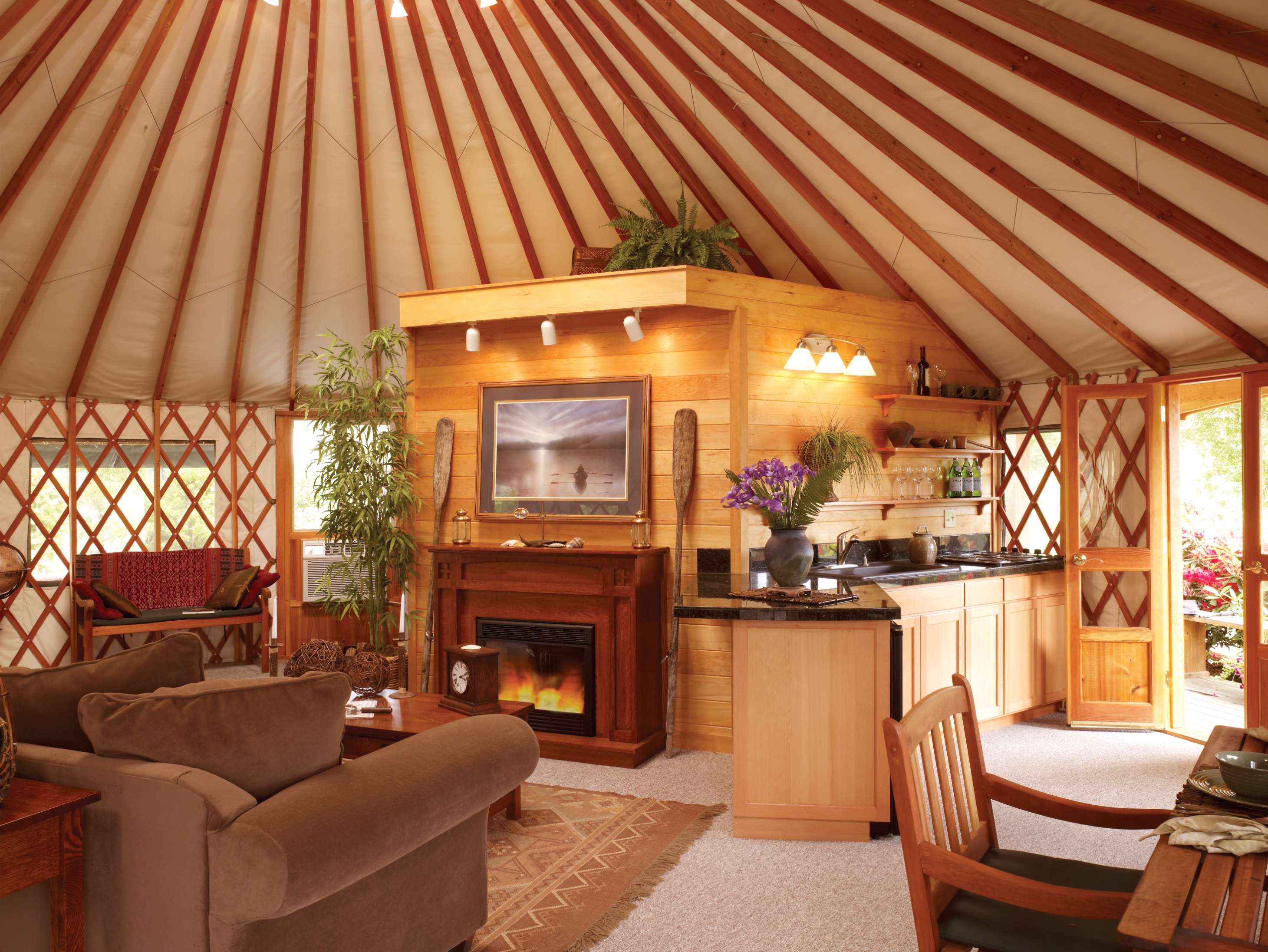 Photo Courtesy Pacific Yurts