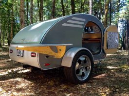 Terradrop: An Awesome Teardrop Trailer Made in Oregon | That Oregon Life