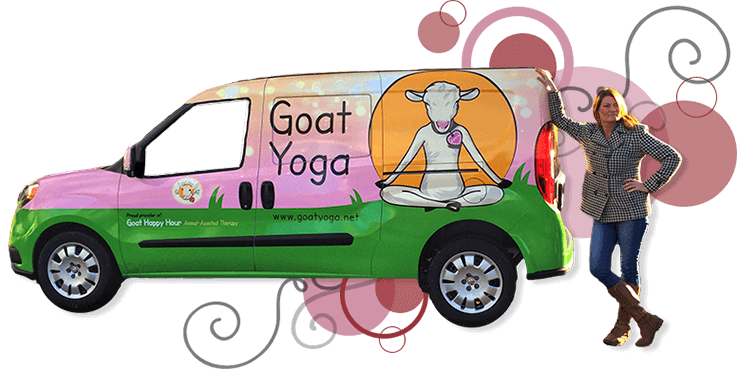Goat Yoga Van