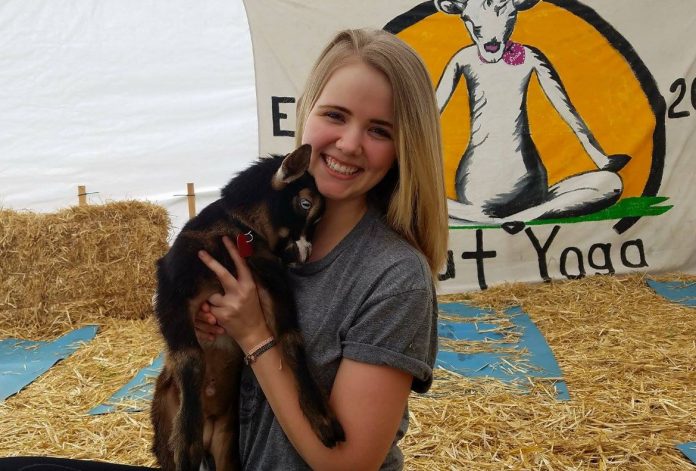 Goat Yoga with Baby Goats in Oregon