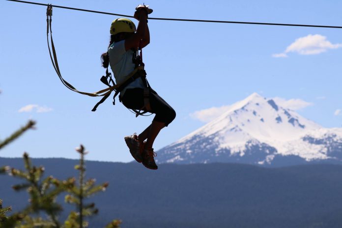 crater lake zipline