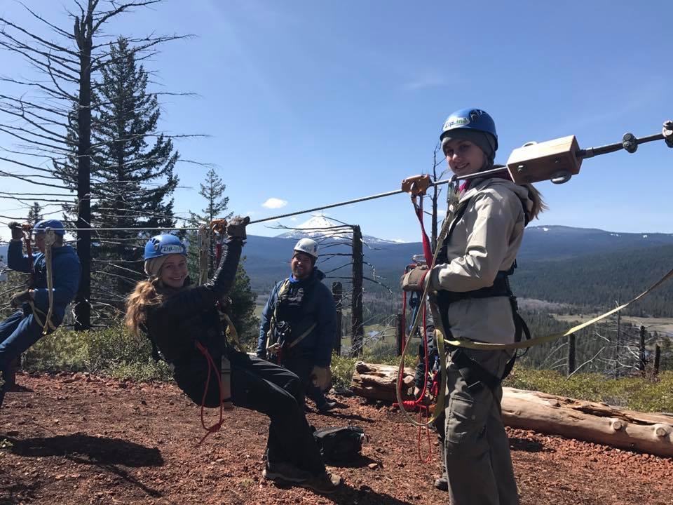 crater lake zipline