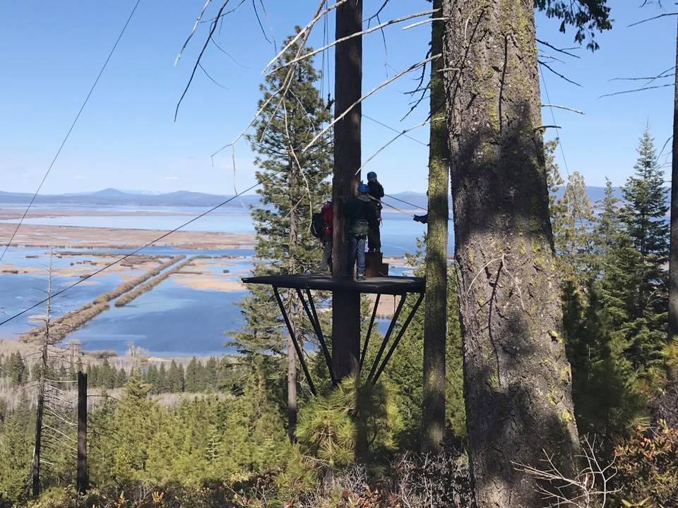 crater lake zip line