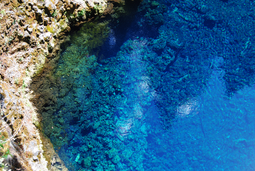 Oregon Blue Pool Deep Water