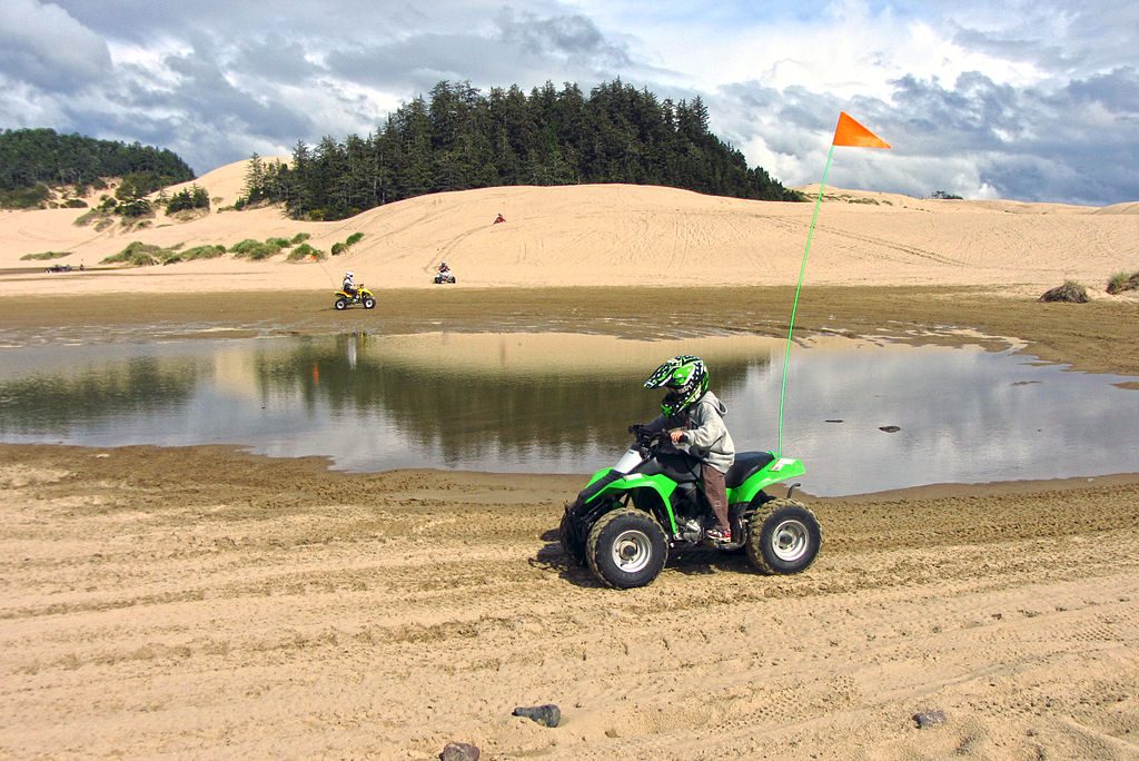 oregon dunes, ATVs