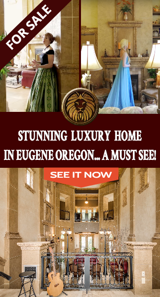 Luxury Villa For Sale in Eugene Oregon