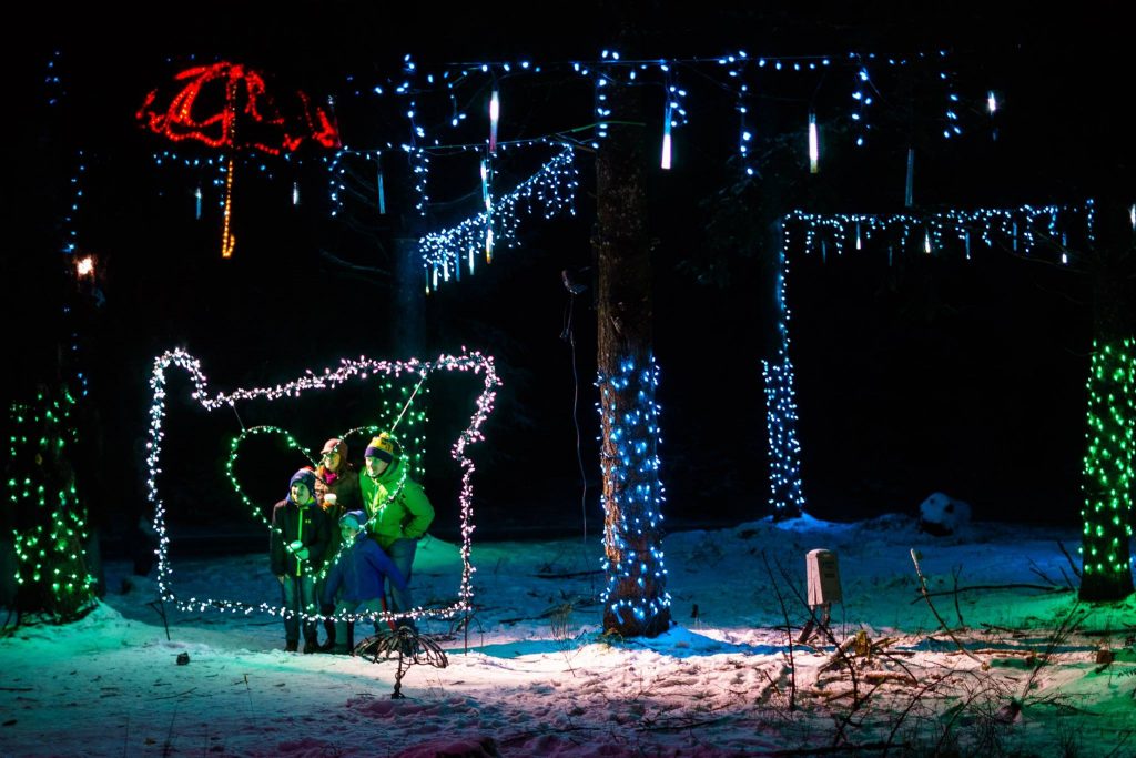 Christmas In The Garden In Oregon Features One Million Christmas