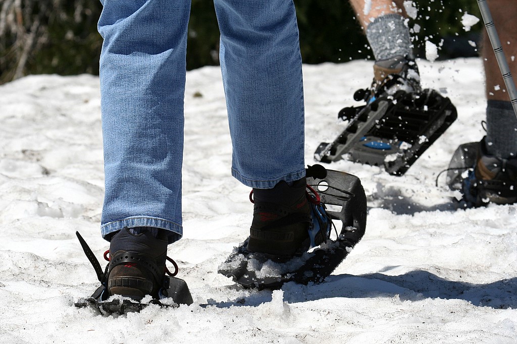 Snowshoeing