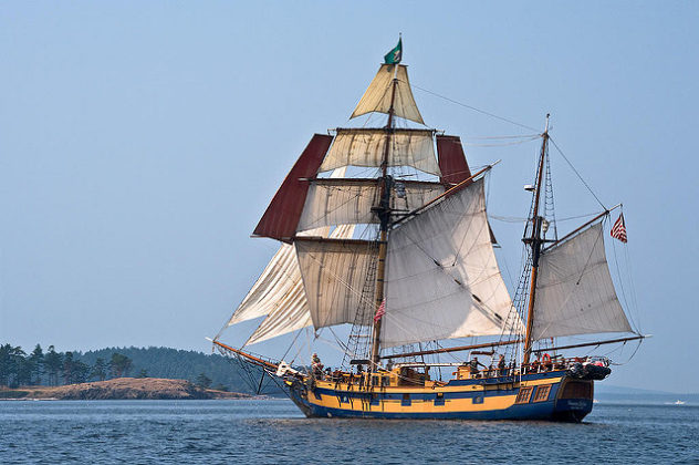 Famous Ships From 'Pirates of the Caribbean,' Docking At The