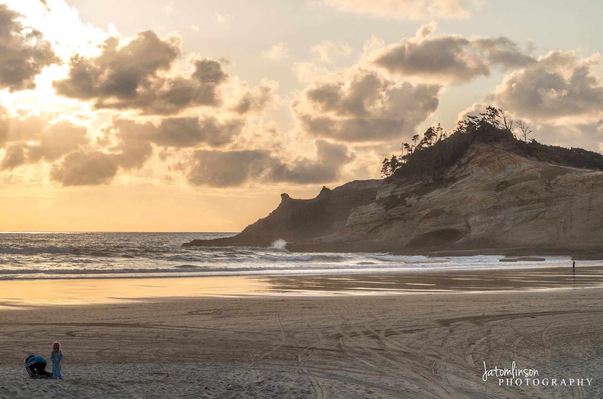 best Oregon beaches Cape Kiwanda At Sunrise Oregon Beaches