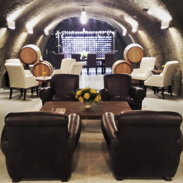 Archery Summit Winery Features An Underground Wine Cave Tour