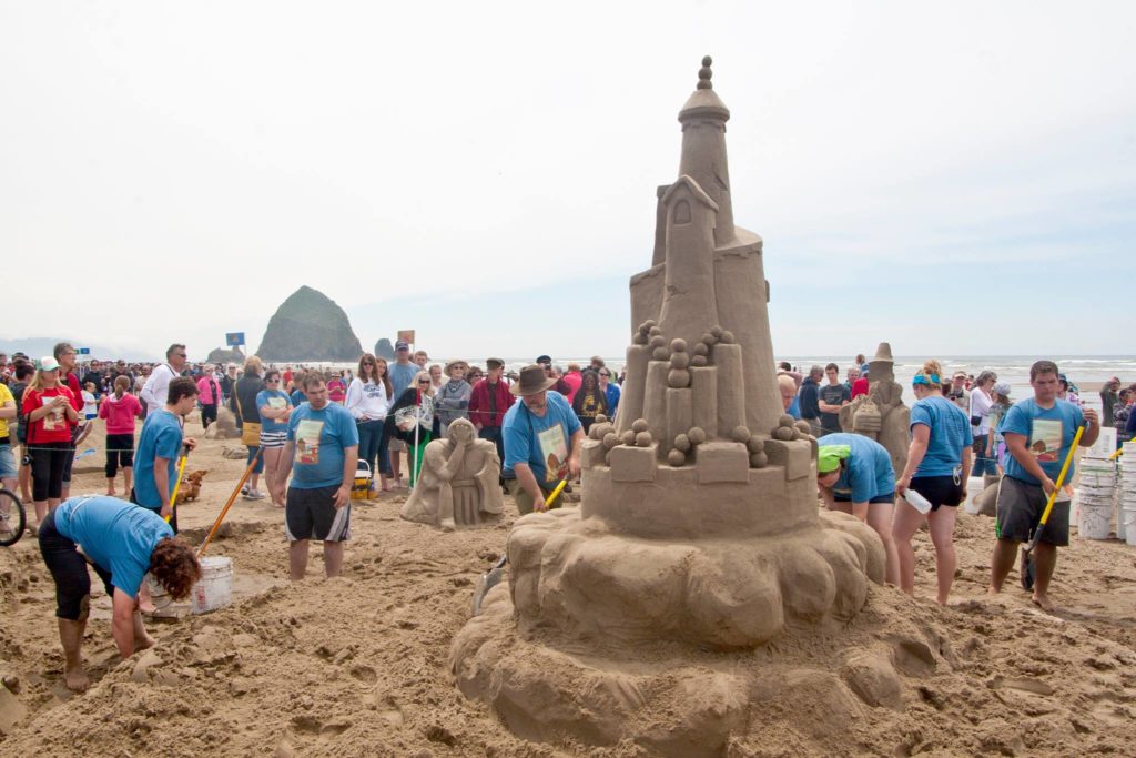 The Biggest Sandcastle Contest on the Oregon Coast is Coming Soon