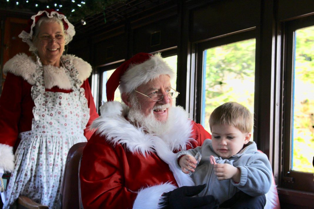 Take The Magical Candy Cane Express Along The Oregon Coast