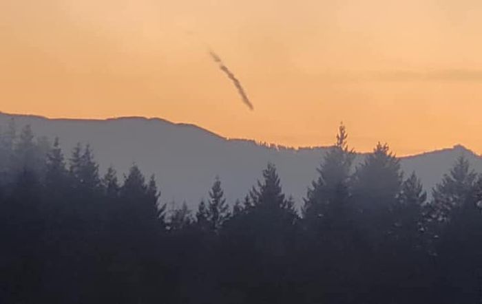 fireball sky oregon