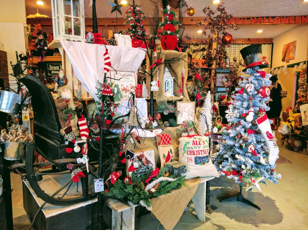 Sleighbells Gift Shop is Surrounded By an Oregon Christmas Tree Farm