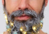 christmas glitter beard