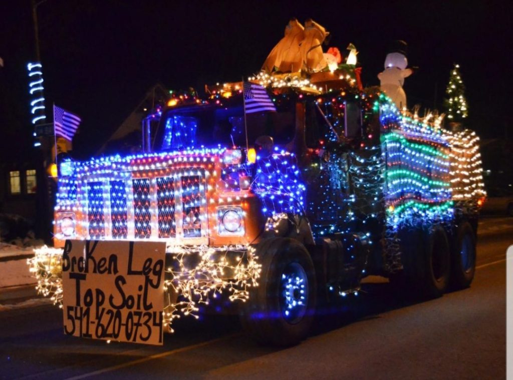 The 2019 Timber Truckers Light Parade in John Day Is Almost Here!