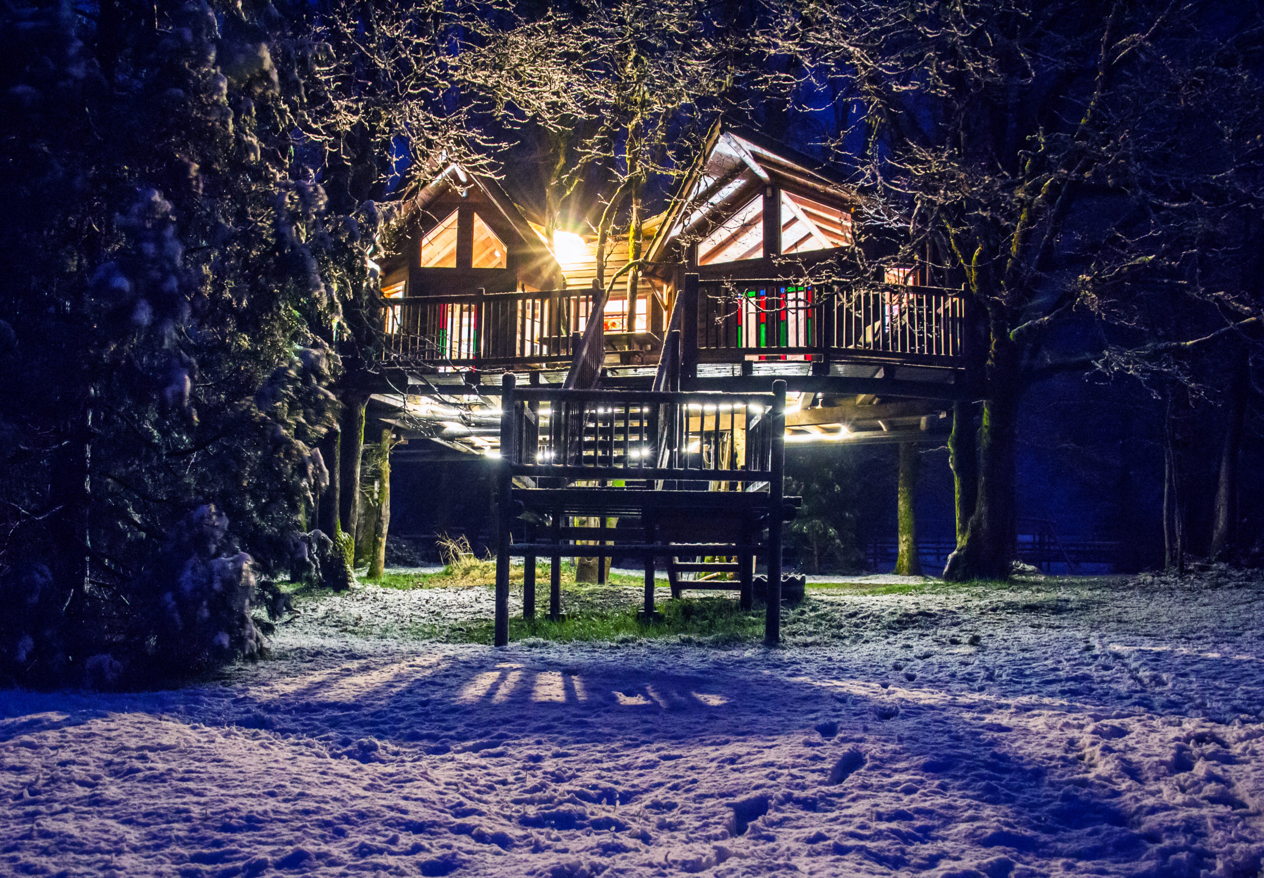 Sleep Overnight In Oregon's Finest Treehouse Resort