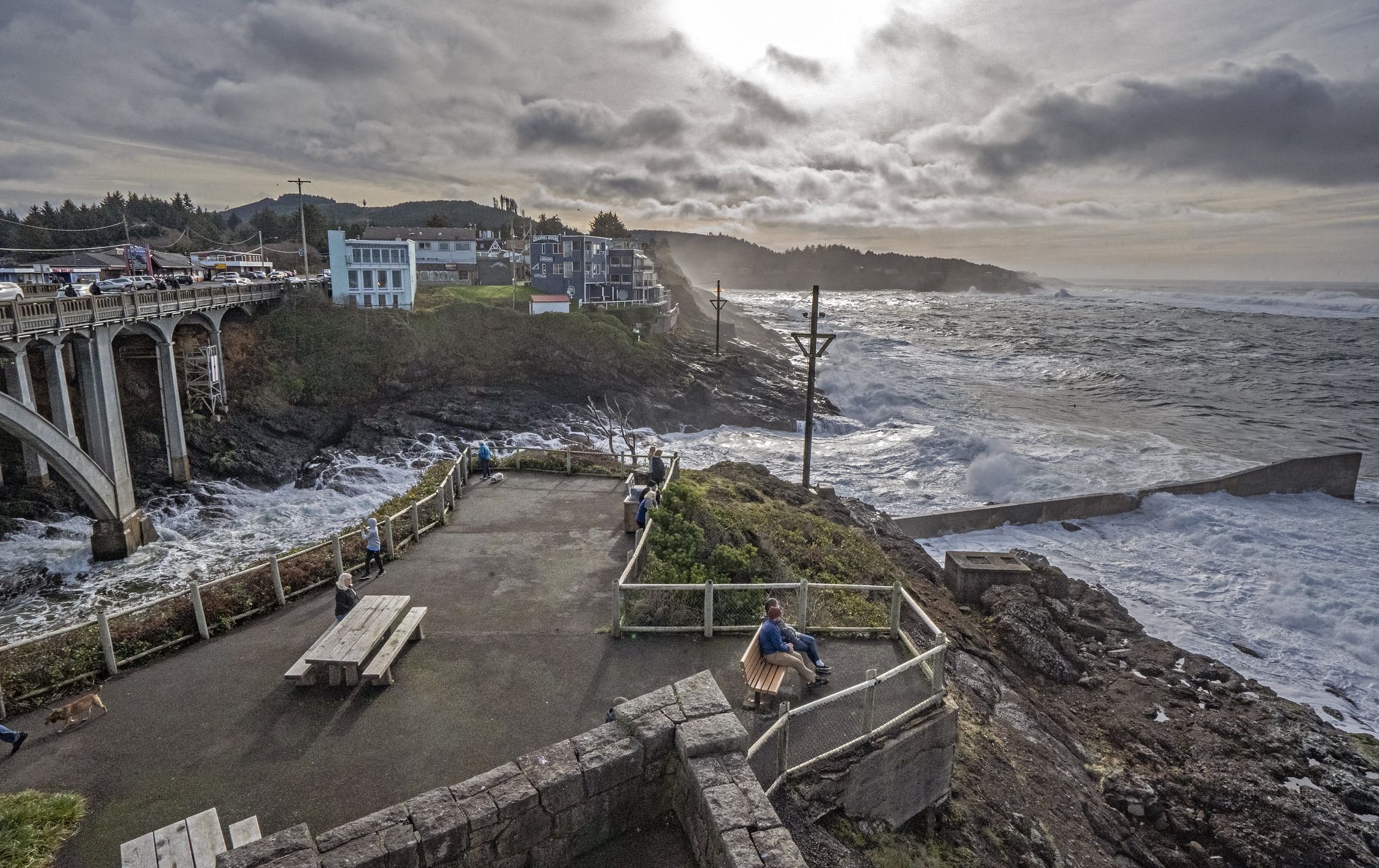 Entrance To The Harbor Depoe Bay By Steve Guttman NYC Via Flickr CC2 