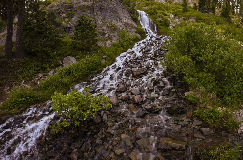 Vidae Falls in Crater Lake National Park