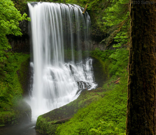 silver falls state park hike