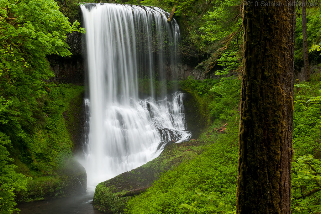 silver falls state park hike, oregon, waterfalls