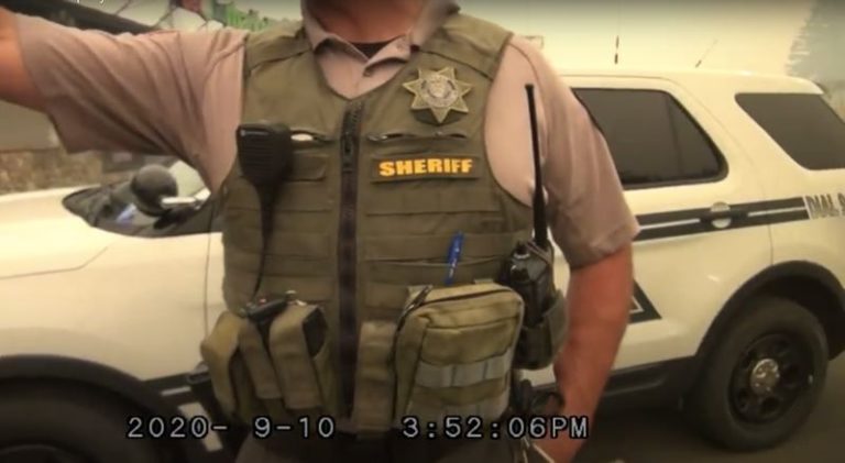 Clackamas County Sheriff S Deputy Blames Antifa For Wildfires