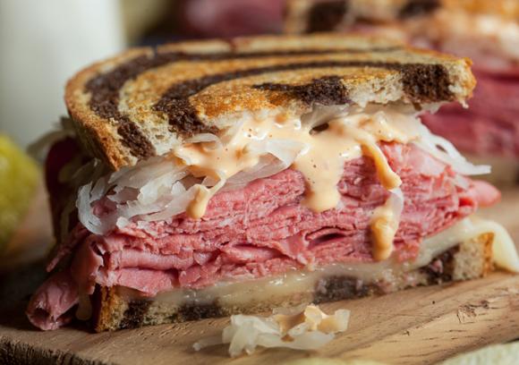 a Reuben Sandwich