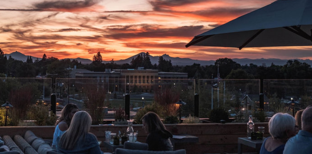 The view from the SCP Rooftop in Redmond