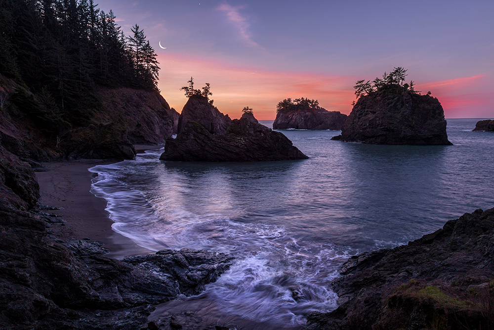 best Oregon beaches state parks secret beach 