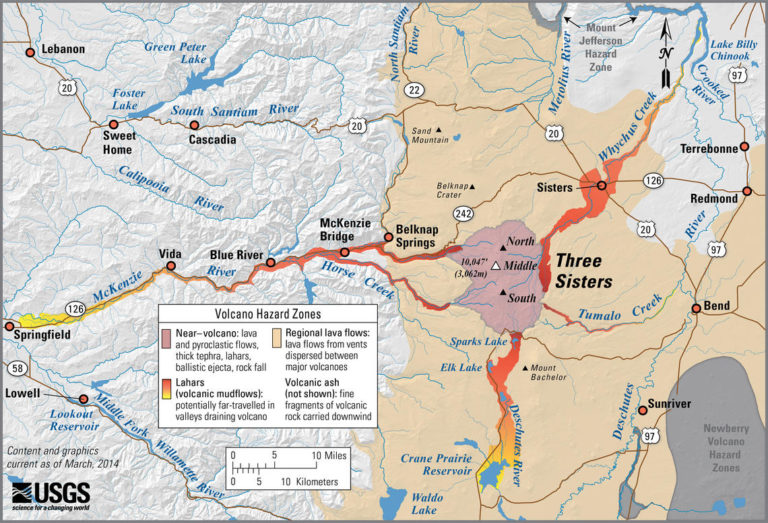Three Oregon Volcanoes Make National Geographic's Top 10 Most