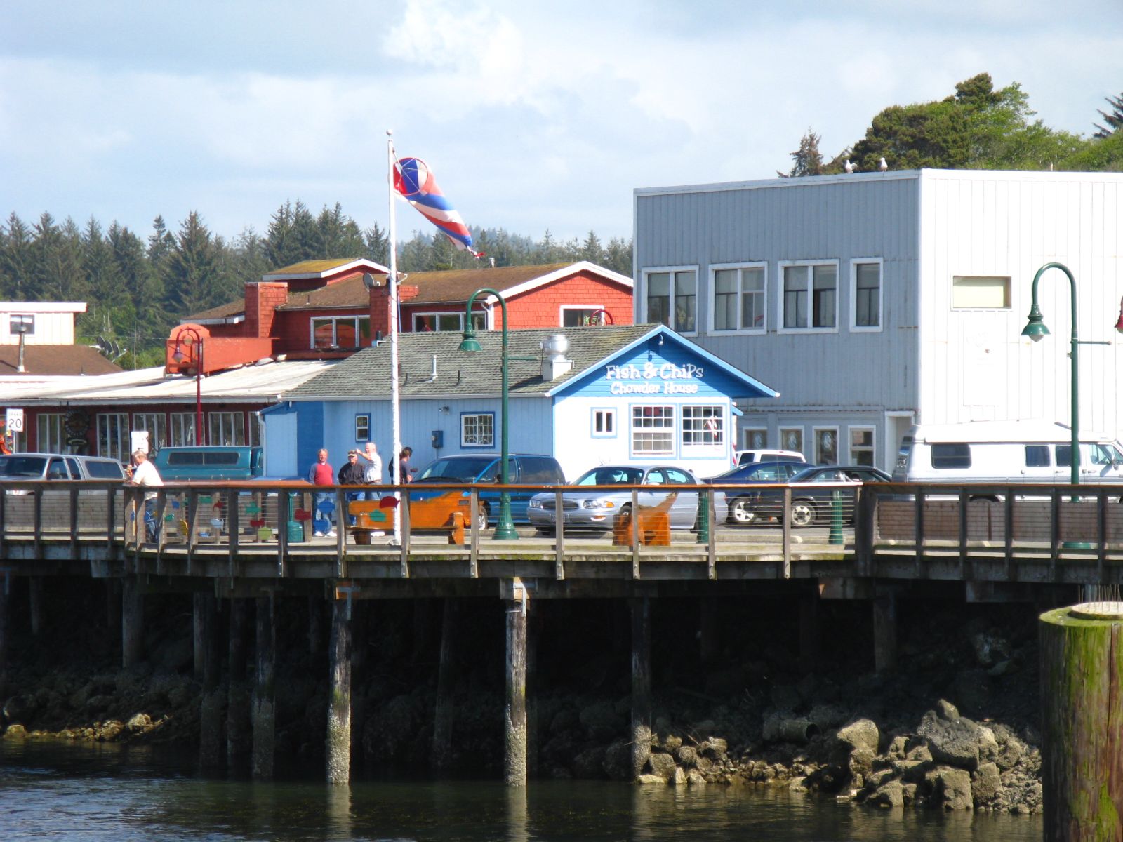 The Bandon Fish Market on the Oregon coast