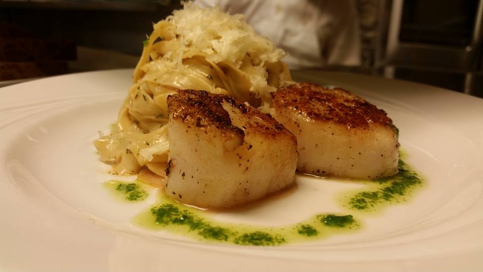 Fresh seafood at The Bay House At Salishan.