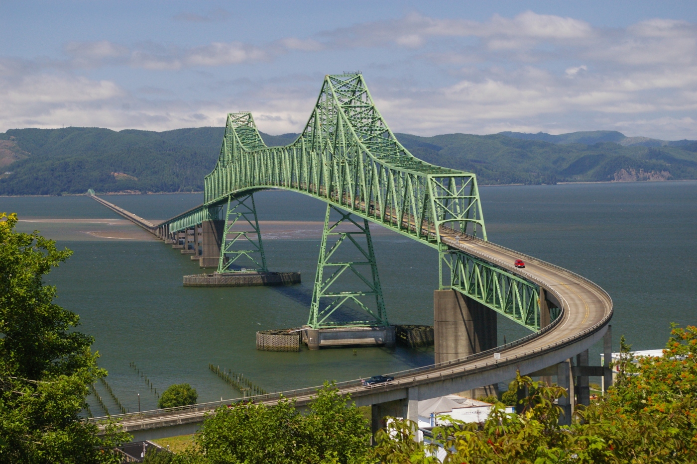 Fun things to do in Astoria Oregon - The Astoria Megler Bridge.