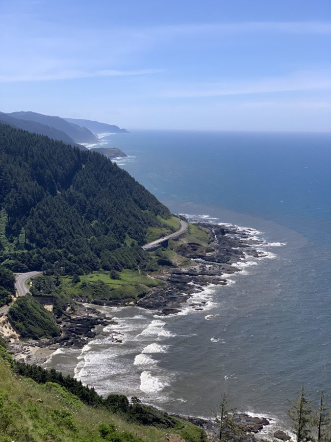 cape perpetua lookout viewpoint yachats oregon