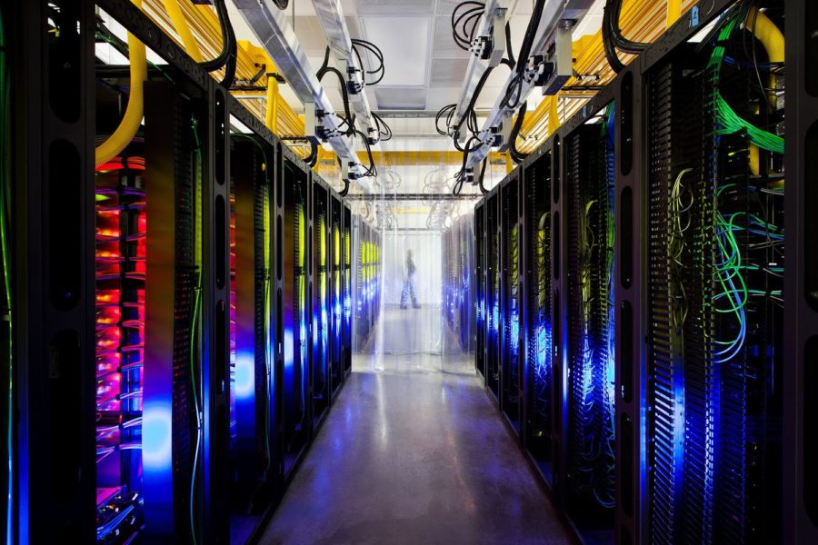 Google Data Center The Dalles Oregon server room