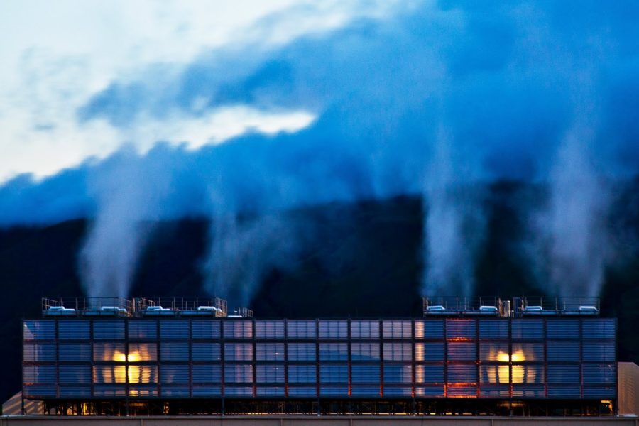 Google Data Center The Dalles Oregon cooling towers