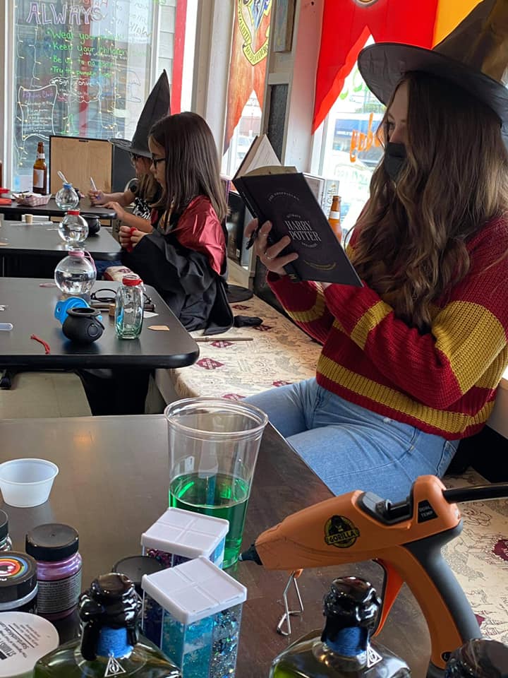 the cheeky cauldron potions making class for young wizards and witches