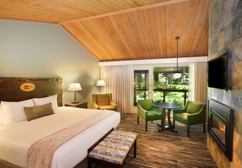 Oregon Coast Spa Getaways - A lodge room at Salishan