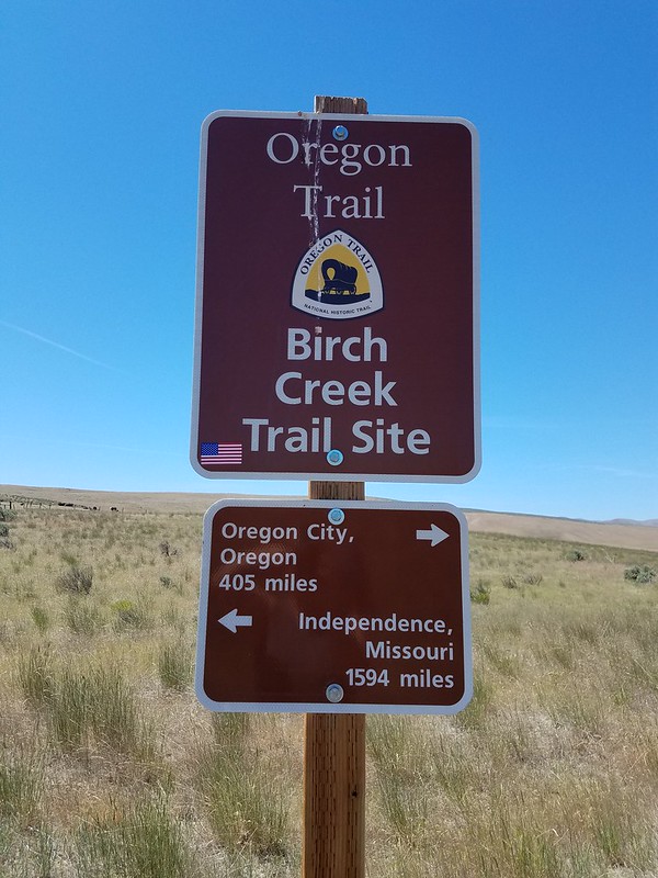 birch creek oregon trail site