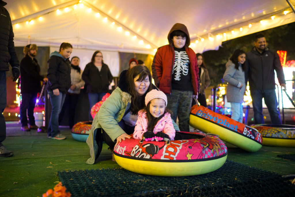 Snowless Tubing Silverton Christmas Market