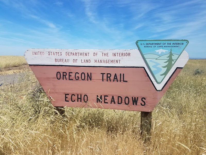 echo meadows oregon trail road trip