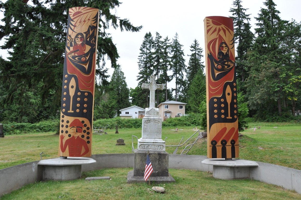 grave of chief seattle washington northwest native americans