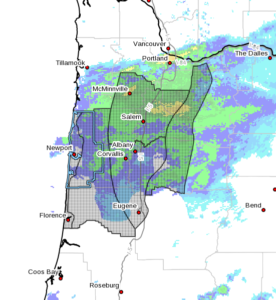 Flood Watch in Effect for Large Portions of Western Oregon